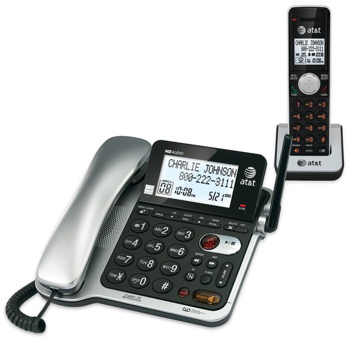 Corded/cordless answering system with caller ID/call waiting - view 1